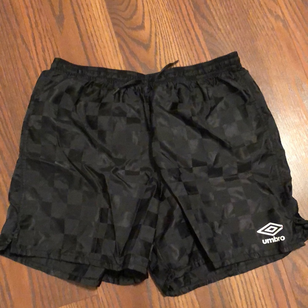 Umbro checkered shorts